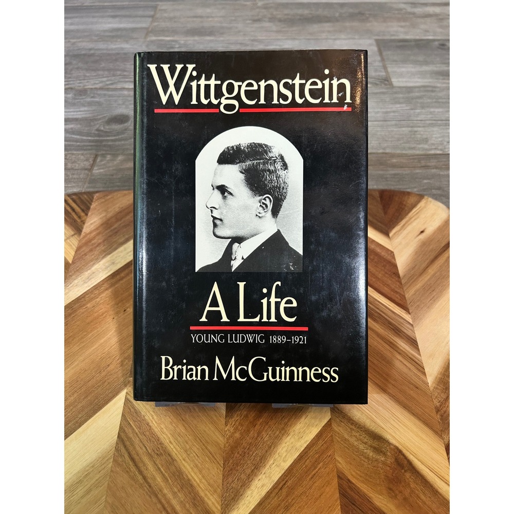 Brian McGuinness Wittgenstein A Life Young Ludwig 1889-1921 1988 1st Edition HC